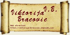 Viktorija Bracović vizit kartica
